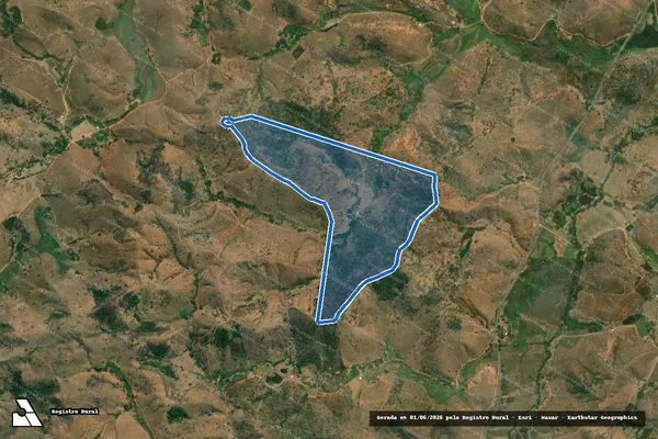 Imagem de satélite de FAZENDA LULUMAR - Gleba 02 em Engenheiro Caldas - MG