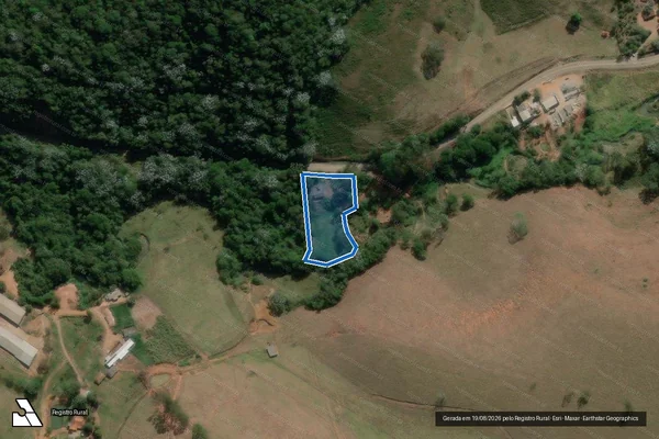 Imagem de satélite de São Francisco - Parte 1 em Senador Firmino - MG