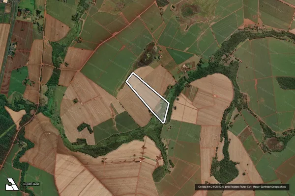 Imagem de satélite de Sítio Nossa Senhora Aparecida - Parte 1 em Guará - SP