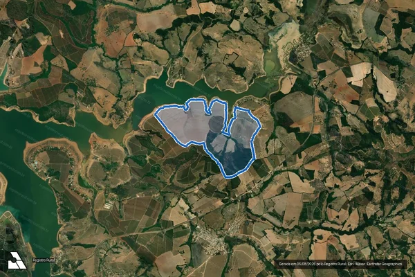 Imagem de satélite de FAZENDA MUCOCA - Fazenda Mucoca em Aguanil - MG