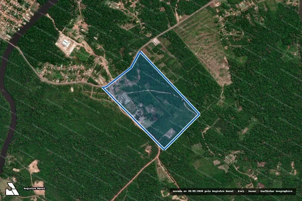 Imagem de satélite de SITIO SÃO PEDRO - Parcela 1 em Barcarena - PA