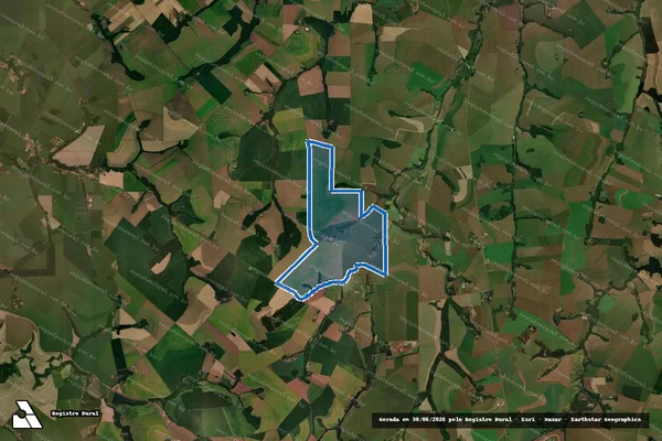 Imagem de satélite de FAZENDA SANTO AUGUSTO I ? 4ª PERÍMETRO  SECÇÕES ?B? E ?C? DO IMÓVEL SÃO FRANCISCO OU LOPEÍ - FAZENDA SANTO AUGUSTO I ? 4ª PERÍMETRO  SECÇÕES ?B? E ?C? DO IMÓVEL SÃO FRANCISCO OU LOPEÍ ? Parte 1 em Cascavel - PR
