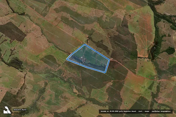 Imagem de satélite de Fazenda Lago Azul  - Parte 1 em Torixoréu - MT
