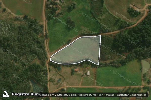 Imagem de satélite de Lote Rural 29/Gleba Única - PARCELA 03 em Dionísio Cerqueira - SC