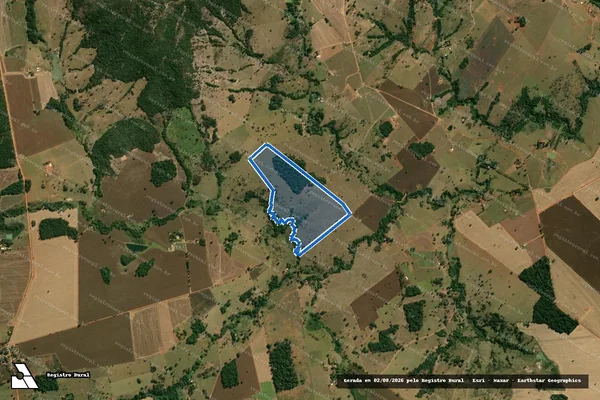 Imagem de satélite de FAZENDA BOM SUCESSO - Parte 1 em Anicuns - GO
