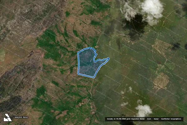 Imagem de satélite de CHÁCARA 003 - LOTE 03 - Lote 03 da Fazenda Catingueiro - Parcela 1 em Cavalcante - GO