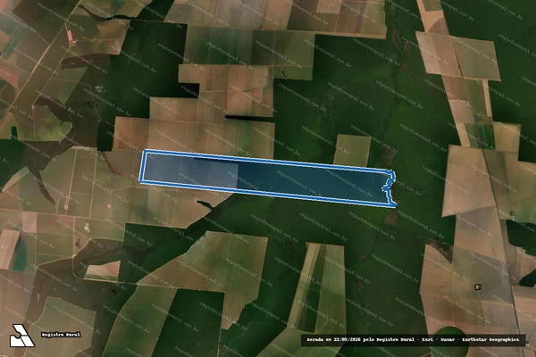 Imagem de satélite de FAZENDA SANTO ANTONIO I em Sorriso - MT