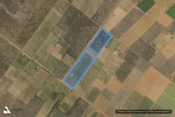 Imagem de satélite de PA Safra ? Lote 118 - PA Safra ? Lote 118 em Santa Maria da Boa Vista - PE
