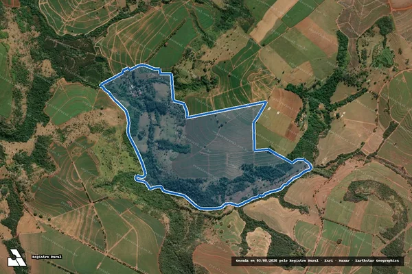 Imagem de satélite de Fazenda São João do Morro Alto - Fazenda São João do Morro Alto ? Gleba ?B? em Descalvado - SP