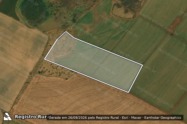 Imagem de satélite de FAZENDA SALINA - Parte 2 em Goiatuba - GO