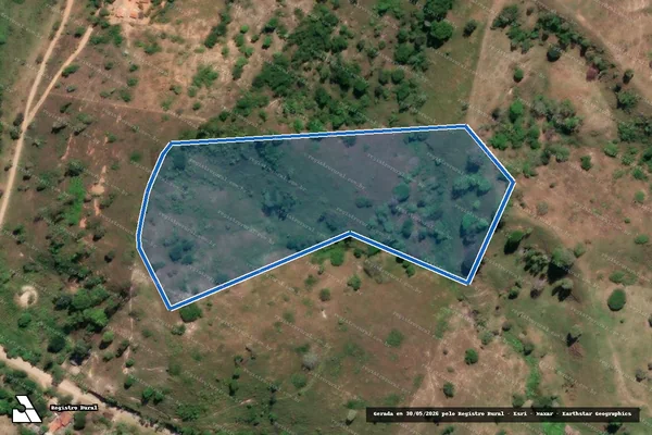Imagem de satélite de FAZENDA BAIXÃO - Parte 6 em Almenara - MG