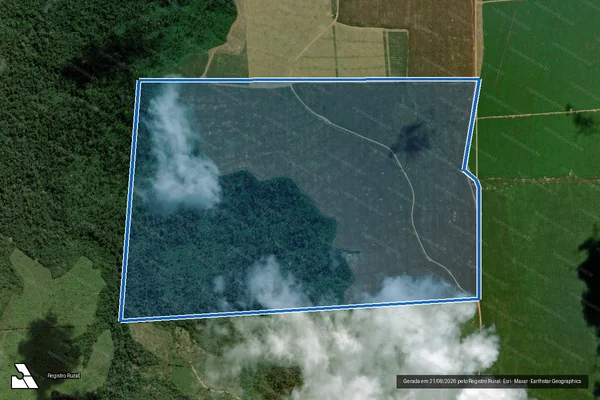 Imagem de satélite de FAZENDA BOA ESPERANCA II - Parcela 1 em Dom Eliseu - PA