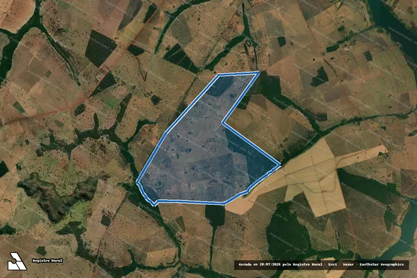 Imagem de satélite de Projeto de Assentamento Santa Elza – Gleba A / Projeto de Assentamento Santa Elza – Gleba A em Caçu - GO