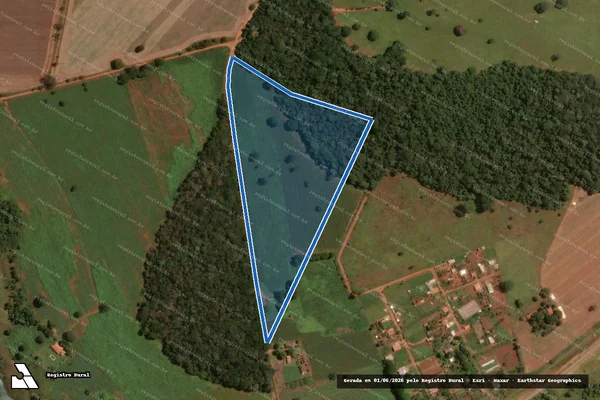 Imagem de satélite de FAZENDA BOA VISTA L. D. DGP HOLDING em Goianira - GO