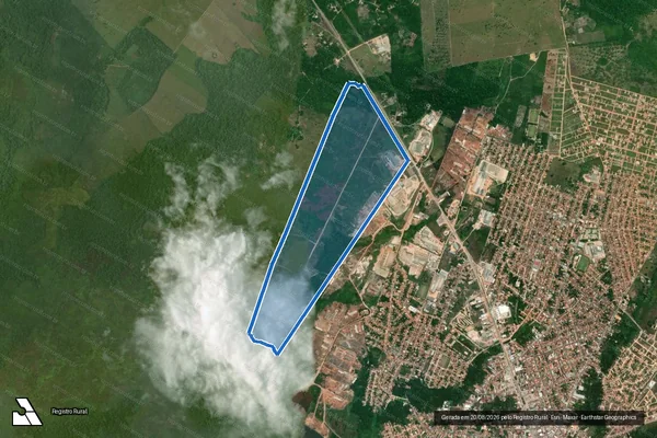 Imagem de satélite de Sitio Santo Antônio /Sitio Vitória - Parte 2 em São Miguel do Guamá - PA