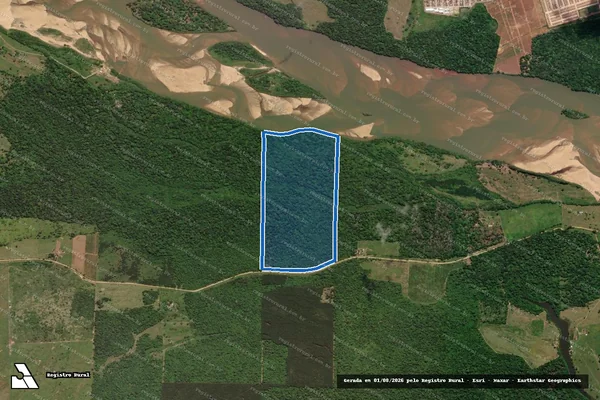 Imagem de satélite de Fazenda São Joaquim - Parcela 1 em Linhares - ES