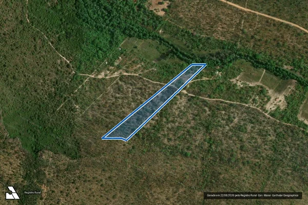 Imagem de satélite de FAZENDA MAGALHÃES                                                          Natureza da Área:                       Particular - FAZENDA MAGALHÃES em Barreiras - BA