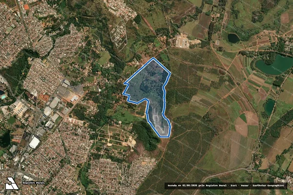 Imagem de satélite de FAZENDA ROLA PEDRA em Sete Lagoas - MG