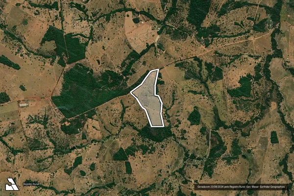 Imagem de satélite de Sítio Mirante do Horizonte - 001 em Fazenda Nova - GO