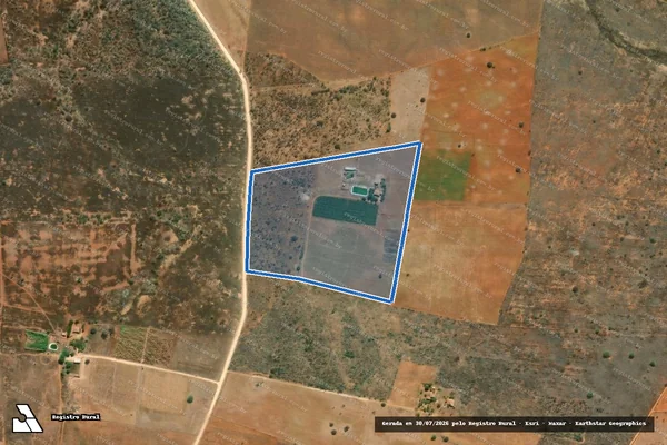 Imagem de satélite de FAZENDA EL-CHADAY - FAZENDA EL-CHADAY em Jussara - BA