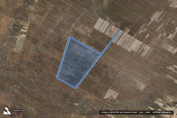 Imagem de satélite de FAZENDA FONTE MINERAL - Parte 04 em Pio IX - PI