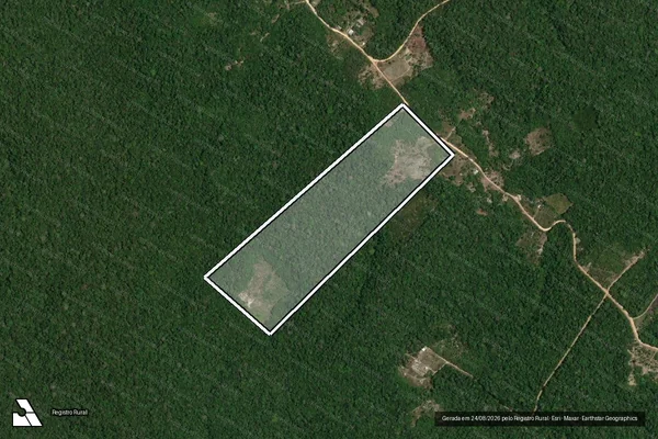 Imagem de satélite de Lote 750 - PA Tarumã-Mirim - Parte 1 em Manaus - AM