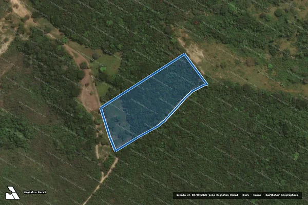 Imagem de satélite de GLEBA-01, LUGAR DENOMINADO " CÓRREGO DO MOINHO" -DIST DE CÓRREGO DO BARRO  - Parcela 1 em Pará de Minas - MG