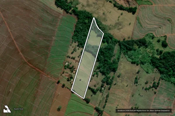 Imagem de satélite de Estância da Germana - Estância da Germana em Iepê - SP