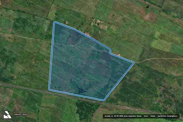 Imagem de satélite de FAZENDA JATOBÁ - Parte 2 em Santo Antônio - RN