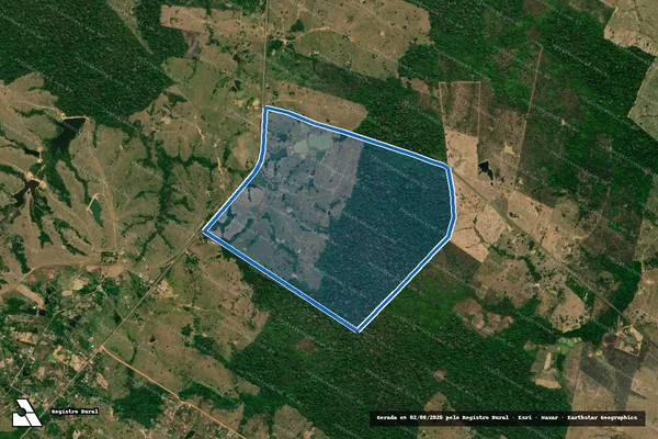 Imagem de satélite de Lotes 06,07,08,10 ? PAD Humaitá (Fazenda Oliveira) - em Porto Acre - AC