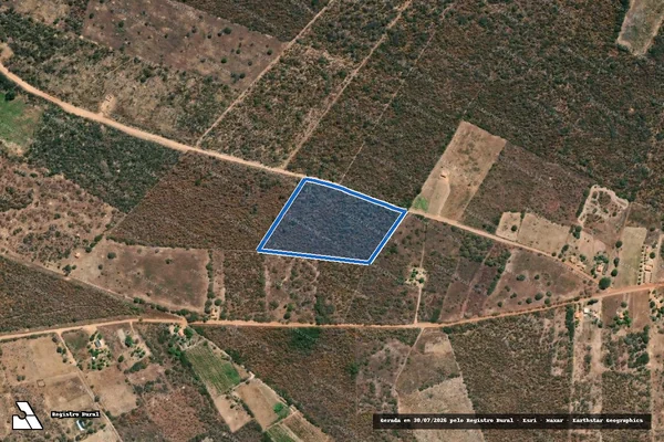 Imagem de satélite de Sitio Boa Esperança - Parte 1 em Gameleiras - MG