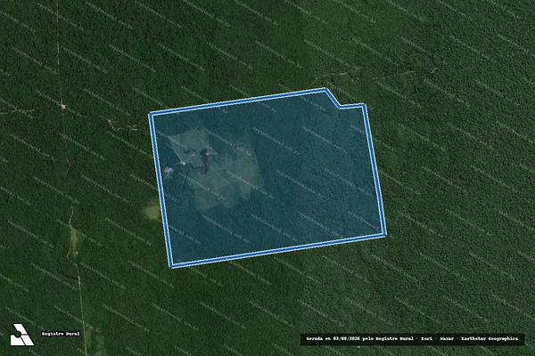 Imagem de satélite de LOTE 23 DO SETOR A - Parte 1 em Prainha - PA