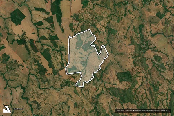 Imagem de satélite de FAZENDA RIO DO PEIXE II - FAZENDA RIO DO PEIXE II em Piranhas - GO