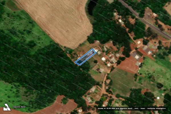 Imagem de satélite de LOTE 93-C GLEBA 05 3ª  SECÇÃO COLÔNIA SÃO JOÃO DO SUL - LOTE 93-C GLEBA 05 3ª  SECÇÃO COLÔNIA SÃO JOÃO DO SUL em Guaraniaçu - PR