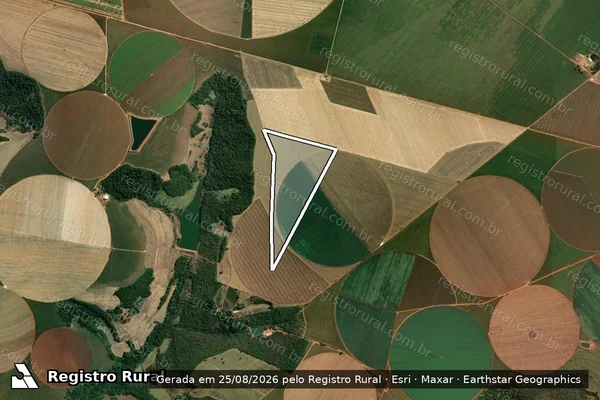 Imagem de satélite de Fazenda São Camilo V - Parcela ? 1 em Santa Juliana - MG