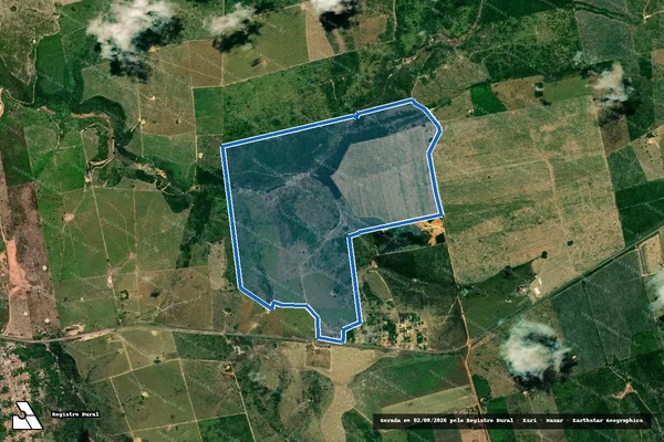 Imagem de satélite de FAZENDA SÃO FRANCISCO – LT 110,109,108,107