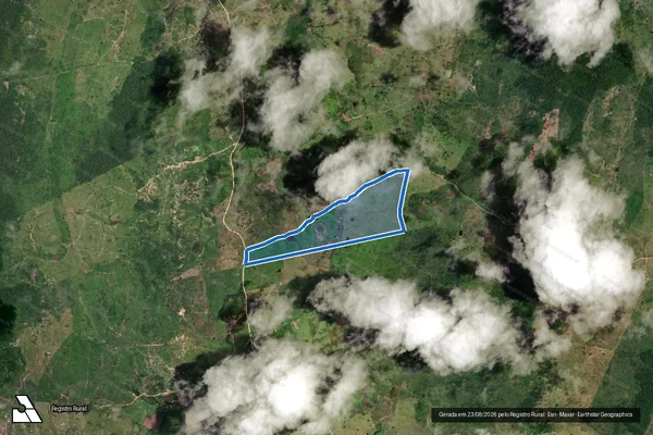 Imagem de satélite de FAZENDA SÃO GABRIEL - GLEBA02 em Nova Canaã - BA