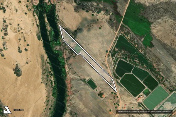 Imagem de satélite de FAZENDA JOÃO PEREIRA - FAZENDA JOÃO PEREIRA PARCELA 001 em Russas - CE