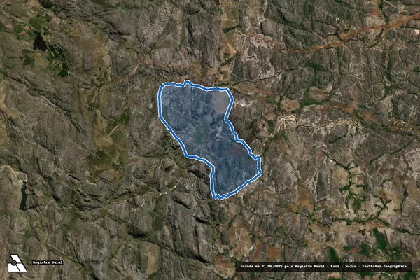 Imagem de satélite de Fazenda da Forquilha - Fazenda da Forquilha em Diamantina - MG