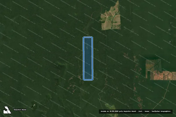 Imagem de satélite de Fazenda Madeirinha I - Fazenda Madeirinha em Colniza - MT