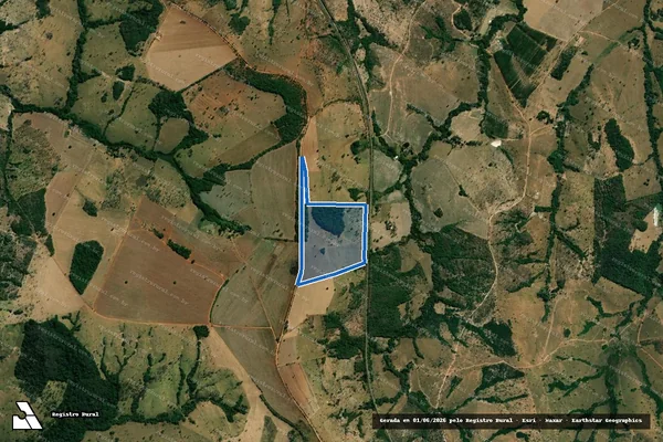 Imagem de satélite de ESTÂNCIA SÃO JUDAS TADEU - Parte 1 em Goiandira - GO