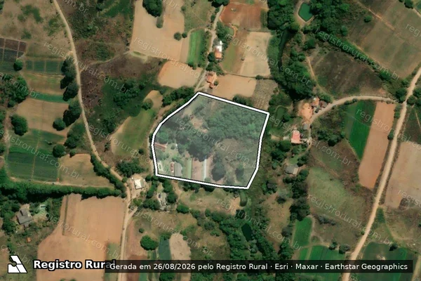 Imagem de satélite de Sítio Rocha da Luz - Parte 2 em Piedade - SP