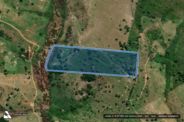 Imagem de satélite de FAZENDA GUANABARA - Gleba 01 em Medeiros Neto - BA