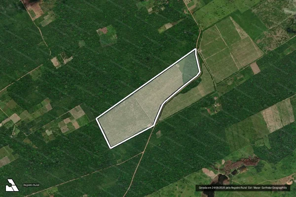 Imagem de satélite de FAZENDA VITÓRIA - Parte 2 em São João da Ponta - PA
