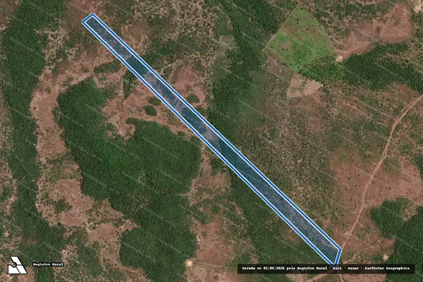 Imagem de satélite de CANDEAS - Parte 8 em Vargem Grande - MA