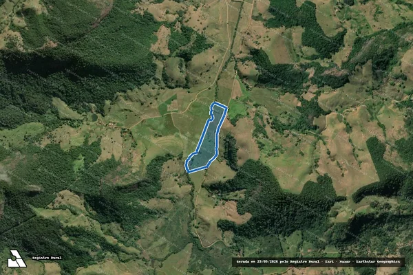 Imagem de satélite de Fazenda Vale do Macabu - PARCELA 01 em Conceição de Macabu - RJ