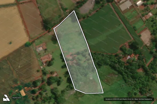 Imagem de satélite de SITIO SÃO JOSÉ - GLEBA B em Itapuí - SP