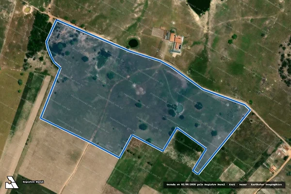 Imagem de satélite de FAZENDA CASSIMBAS - Gleba 02 em Lagarto - SE