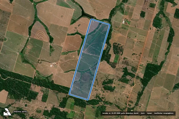 Imagem de satélite de Fazenda Carina - Parte 5 em Alta Floresta - MT