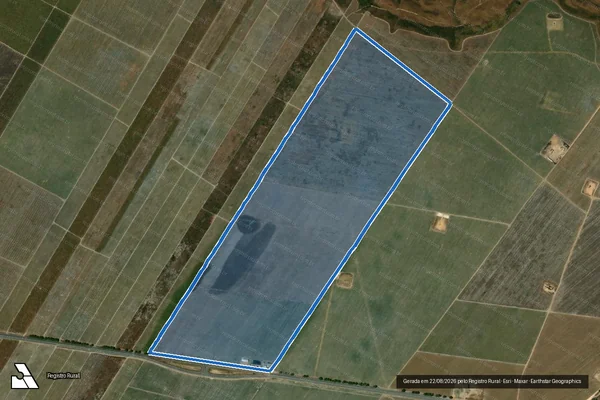 Imagem de satélite de FAZENDA TIBIRIÇÁ - Parte 1 em São Miguel dos Campos - AL